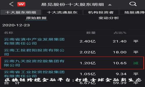 区块链跨境金融平台：打造全球金融新生态